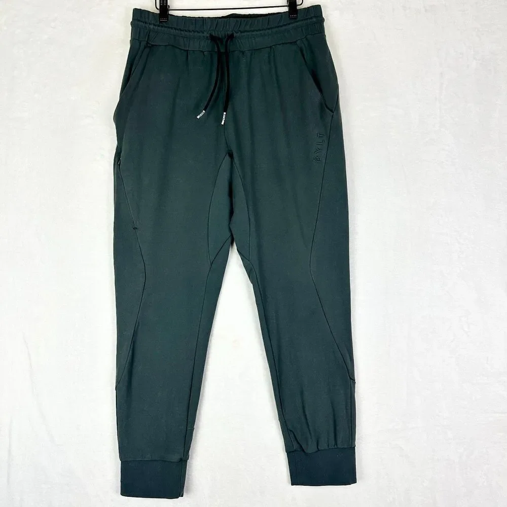 Bylt Active Jogger Size Medium Charcoal Grey Performance Relaxed Fit Stretch